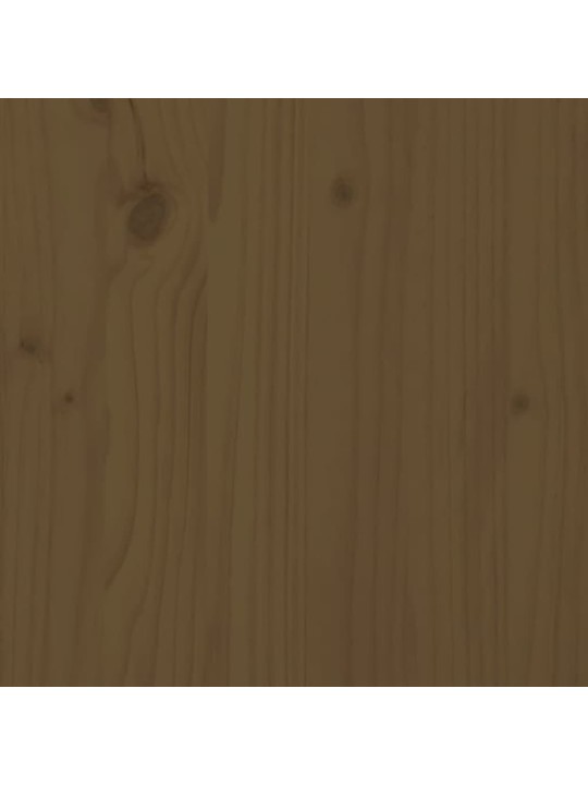 Sodo stalas, medaus rudas, 121x82,5x45cm, pušies masyvas