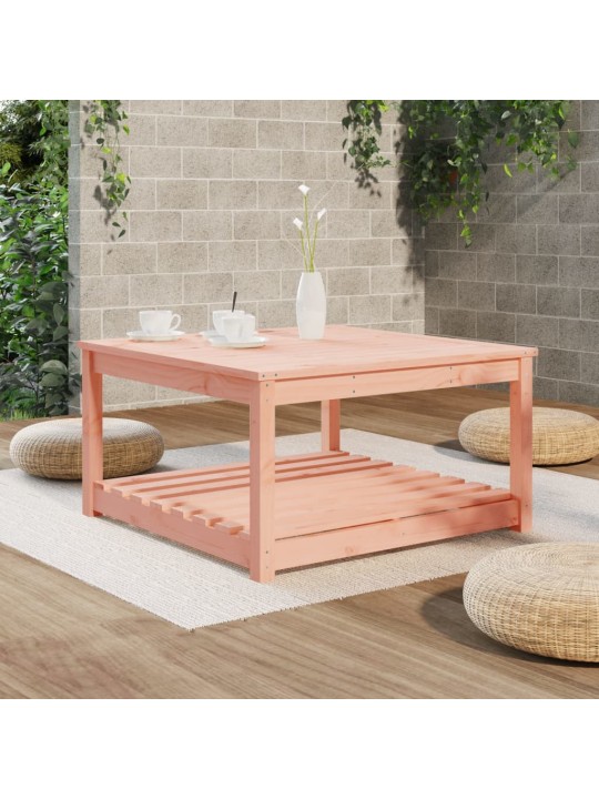 Sodo stalas, 82,5x82,5x45cm, duoglas eglės medienos masyvas