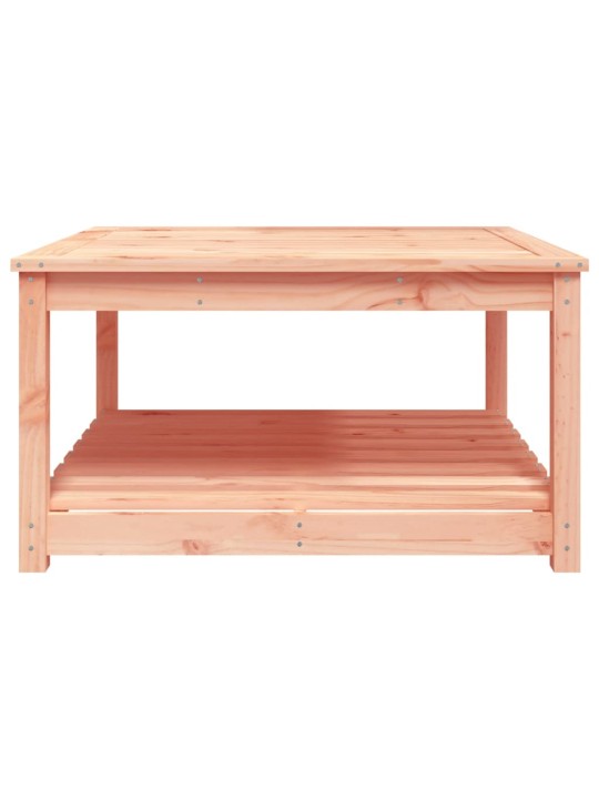 Sodo stalas, 82,5x82,5x45cm, duoglas eglės medienos masyvas