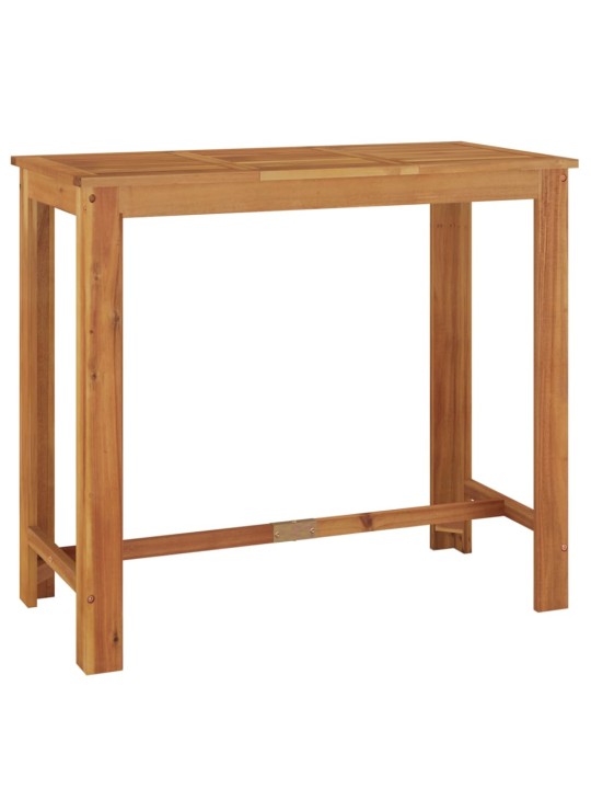 Sodo baro stalas, 120x60x105cm, akacijos medienos masyvas