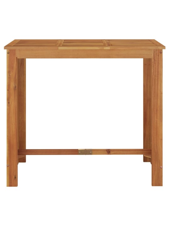Sodo baro stalas, 120x60x105cm, akacijos medienos masyvas