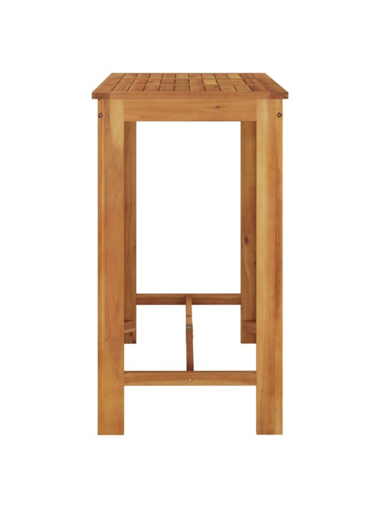 Sodo baro stalas, 120x60x105cm, akacijos medienos masyvas