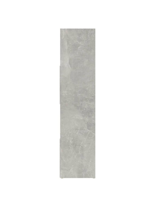 Spintelė knygoms/kambario pertvara, betono pilka, 105x24x102cm