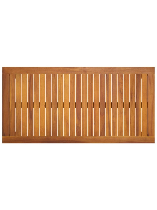 Sodo stalas, 110x55x67cm, akacijos medienos masyvas