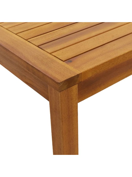 Sodo stalas, 110x55x67cm, akacijos medienos masyvas