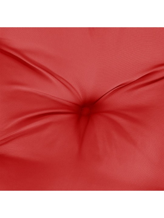 Paletės pagalvėlė, raudonos spalvos, 60x60x12cm, audinys