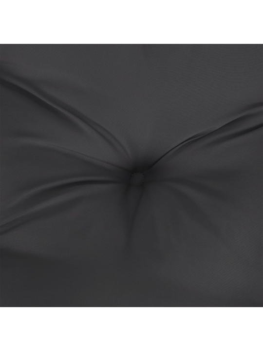 Paletės pagalvėlė, juodos spalvos, 120x40x12cm, audinys