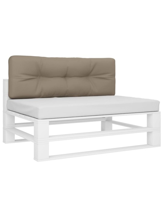 Paletės pagalvėlė, taupe spalvos, 120x40x12cm, audinys