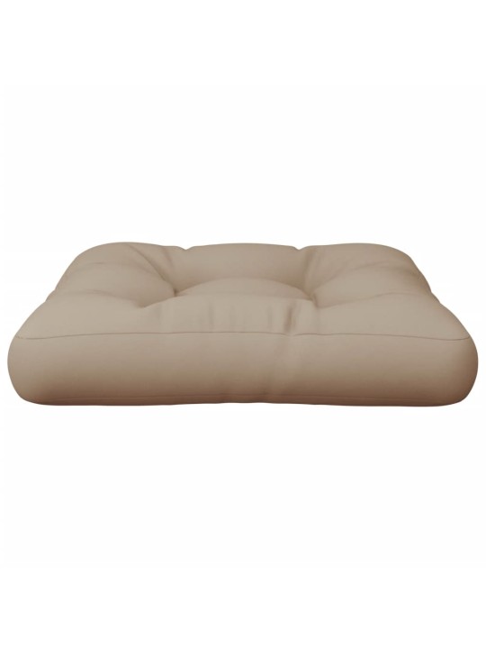Paletės pagalvėlė, taupe spalvos, 58x58x10cm, audinys