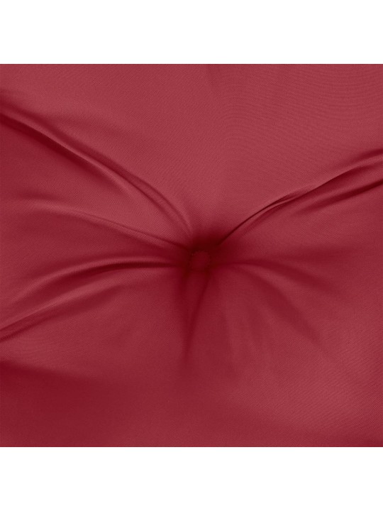Sodo suoliuko pagalvėlė, vyno raudona, 100x50x7cm, audinys