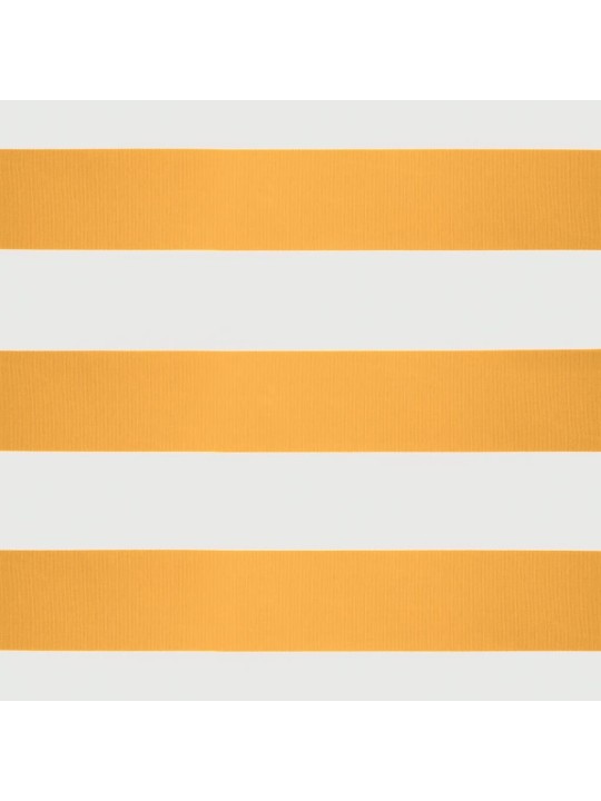 Ištraukiama markizė, geltona/balta, 3,5x2,5m, audinys/aliuminis