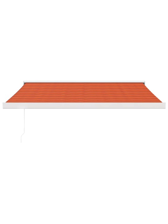 Ištraukiama markizė, oranžinė/ruda, 3x2,5m, audinys/aliuminis