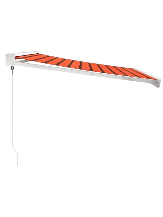 Ištraukiama markizė, oranžinė/ruda, 3,5x2,5m, audinys/aliuminis