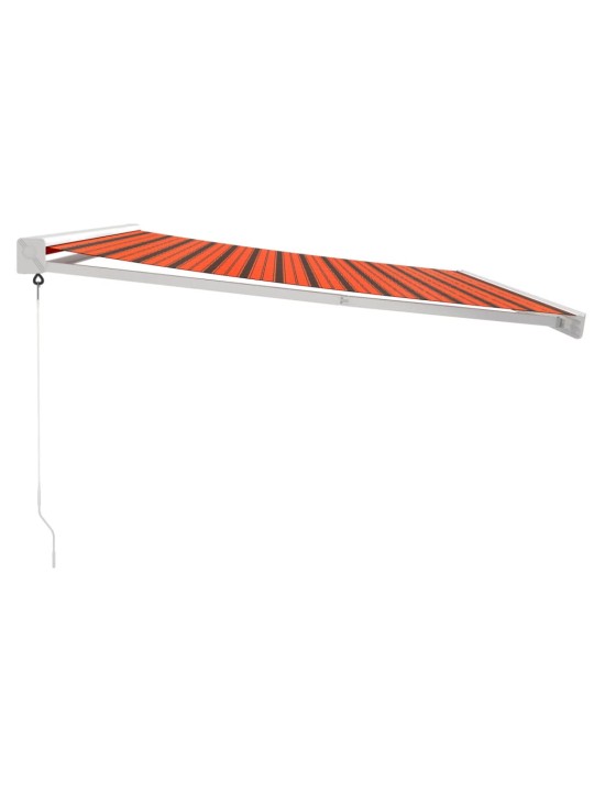 Ištraukiama markizė, oranžinė/ruda, 4x3m, audinys ir aliuminis