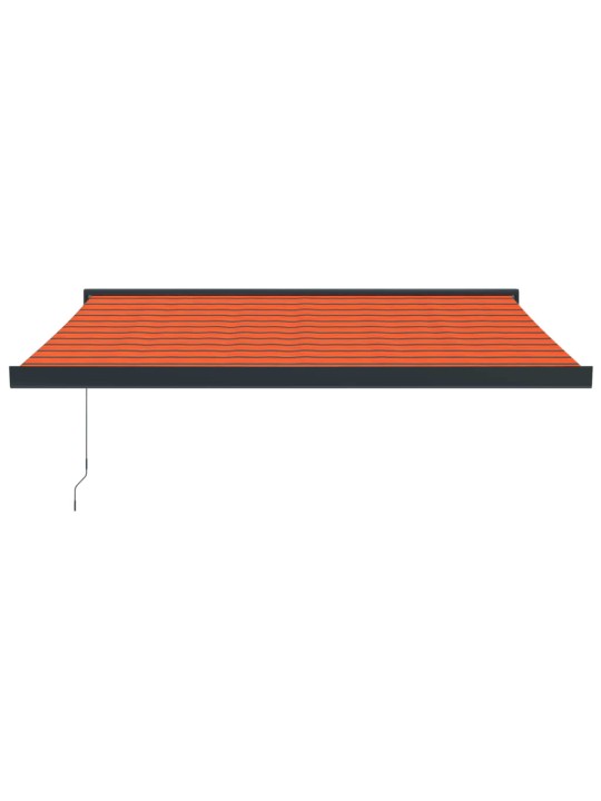 Ištraukiama markizė, oranžinė/ruda, 3x2,5m, audinys/aliuminis