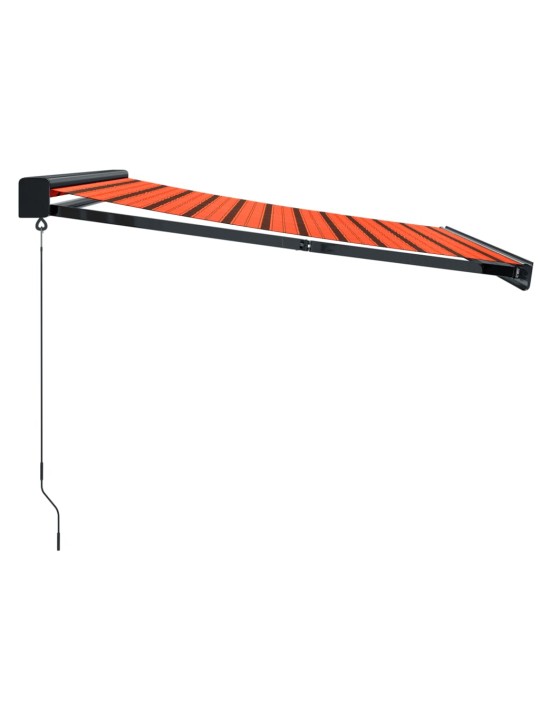 Ištraukiama markizė, oranžinė/ruda, 3,5x2,5m, audinys/aliuminis