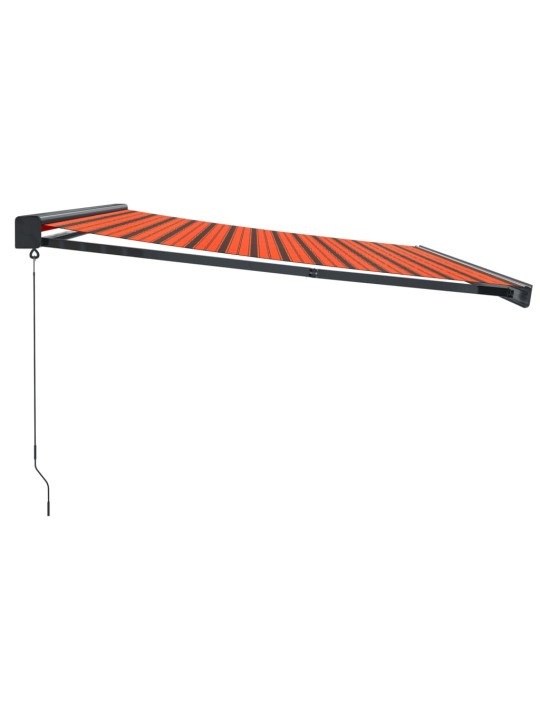 Ištraukiama markizė, oranžinė/ruda, 4,5x3m, audinys/aliuminis