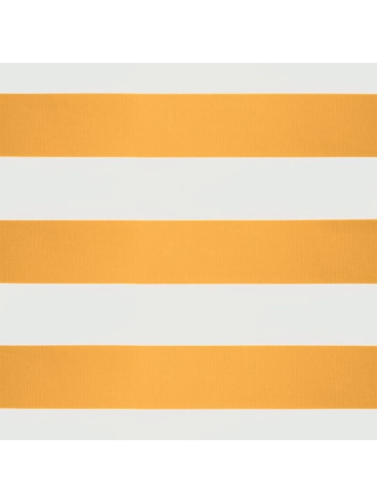 Ištraukiama markizė, geltona/balta, 3x2,5m, audinys/aliuminis