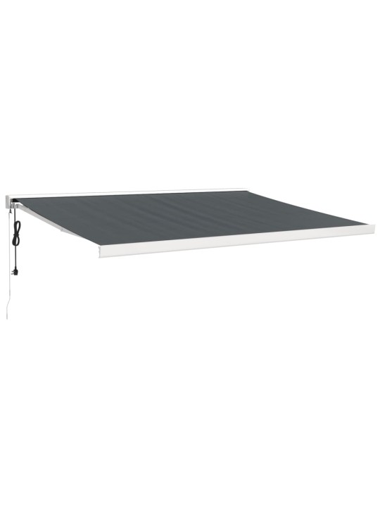 Ištraukiama markizė, antracito, 4x3m, audinys ir aliuminis