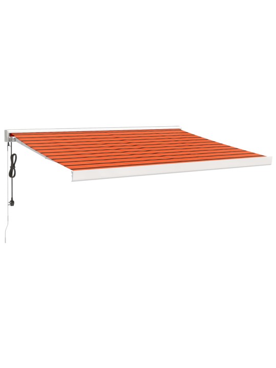 Ištraukiama markizė, oranžinė/ruda, 3x2,5m, audinys/aliuminis
