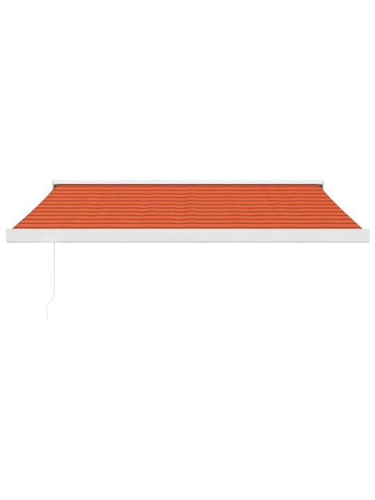 Ištraukiama markizė, oranžinė/ruda, 3x2,5m, audinys/aliuminis