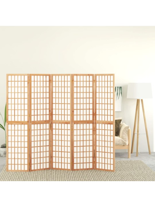 Kambario pertvara, 5 segmentai, 200x170cm, japoniška