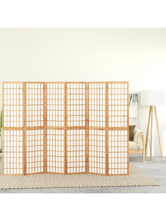 Kambario pertvara, 6 segmentai, 240x170cm, japoniška