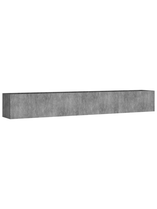 Aukštas sodo lovelis, 280x40x40cm, Corten plienas