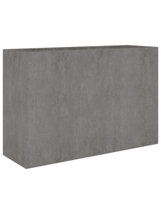 Aukštas sodo lovelis, 120x40x80cm, Corten plienas