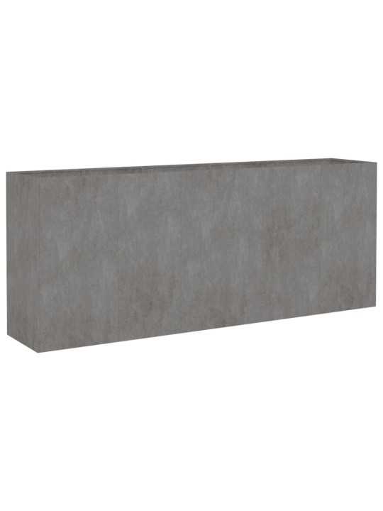Aukštas sodo lovelis, 200x40x80cm, Corten plienas