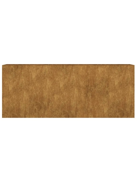 Aukštas sodo lovelis, 200x40x80cm, Corten plienas