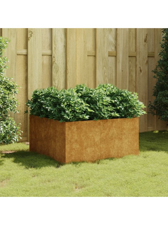 Lovelis, 80x80x40cm, Corten plienas
