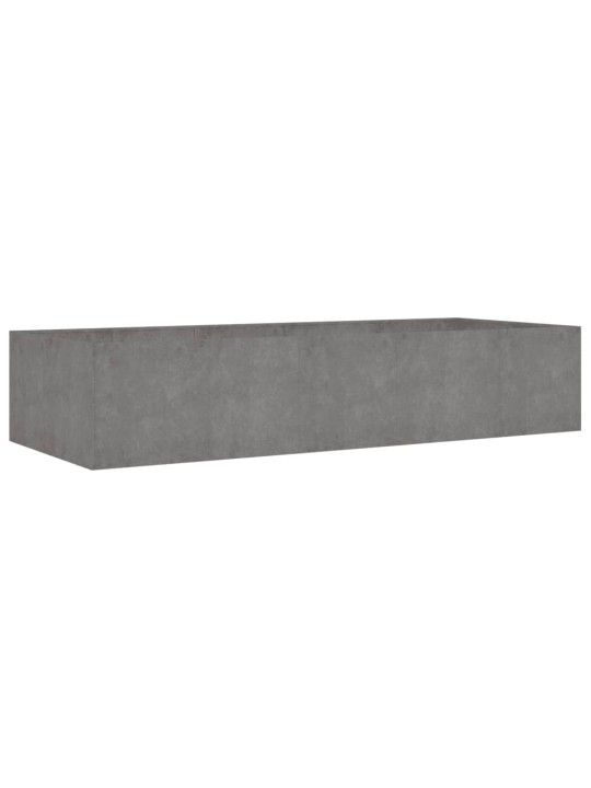 Aukštas sodo lovelis, 200x80x40cm, Corten plienas