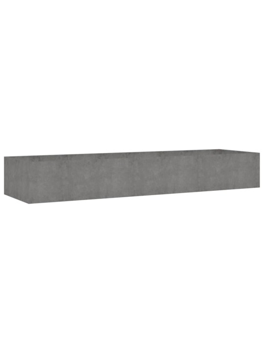 Aukštas sodo lovelis, 280x80x40cm, Corten plienas
