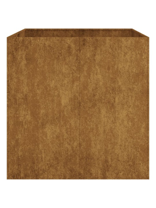 Lovelis, 80x80x80cm, Corten plienas