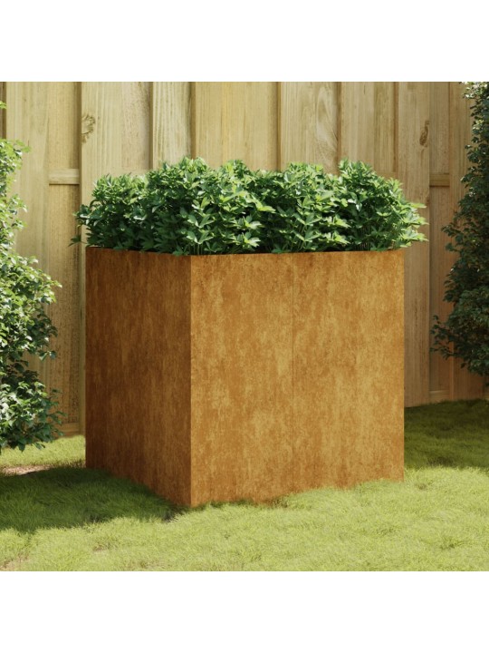Lovelis, 80x80x80cm, Corten plienas