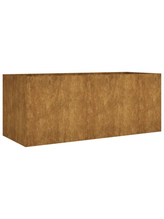 Aukštas sodo lovelis, 200x80x80cm, Corten plienas