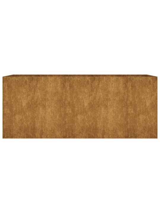 Aukštas sodo lovelis, 200x80x80cm, Corten plienas