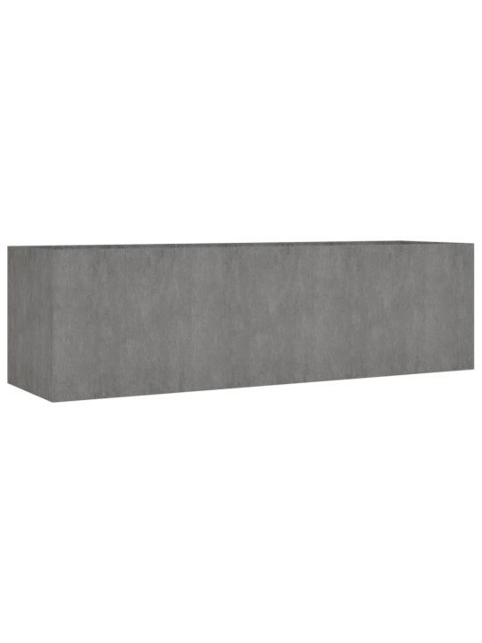 Aukštas sodo lovelis, 280x80x80cm, Corten plienas