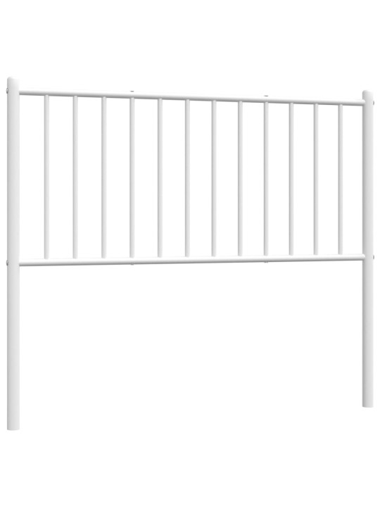 Metalinis galvūgalis, baltos spalvos, 100cm
