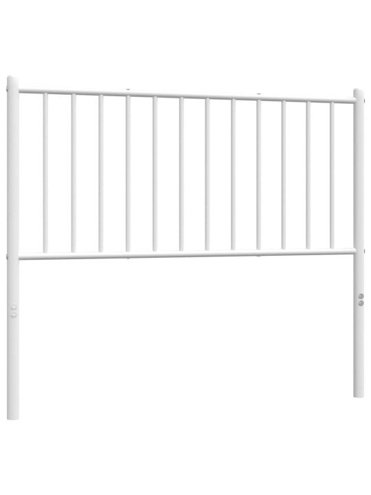 Metalinis galvūgalis, baltos spalvos, 100cm