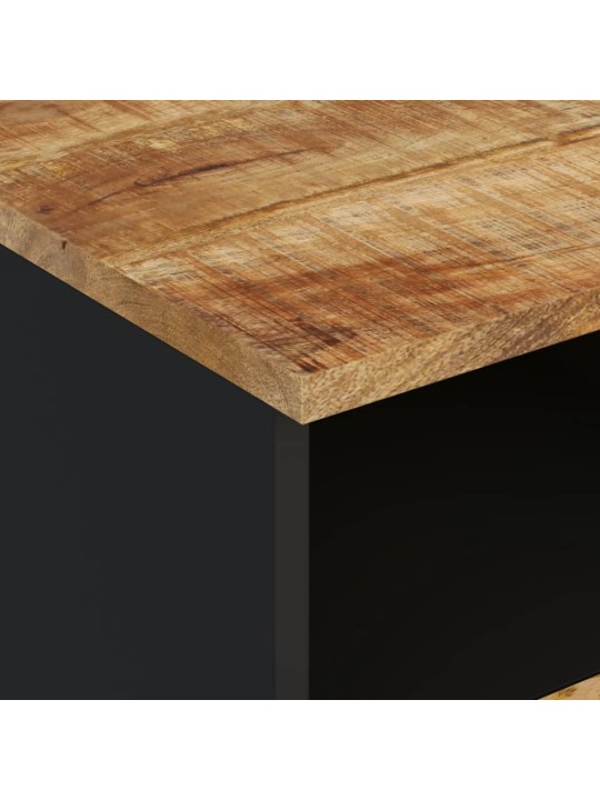 Televizoriaus spintelė, 100x33x46cm, mango/apdirbta mediena