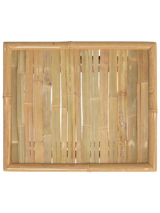 Sodo stalas, 65x55x30cm, bambukas