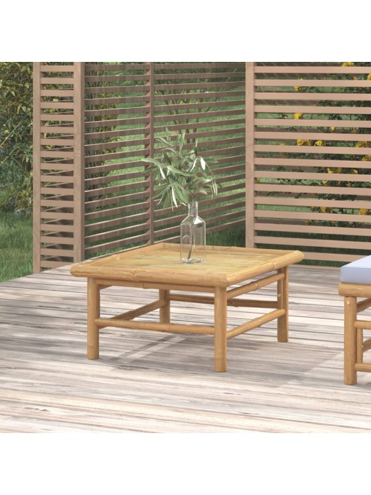 Sodo stalas, 65x55x30cm, bambukas