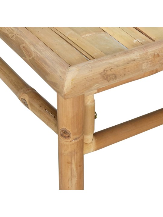 Sodo stalas, 65x55x30cm, bambukas