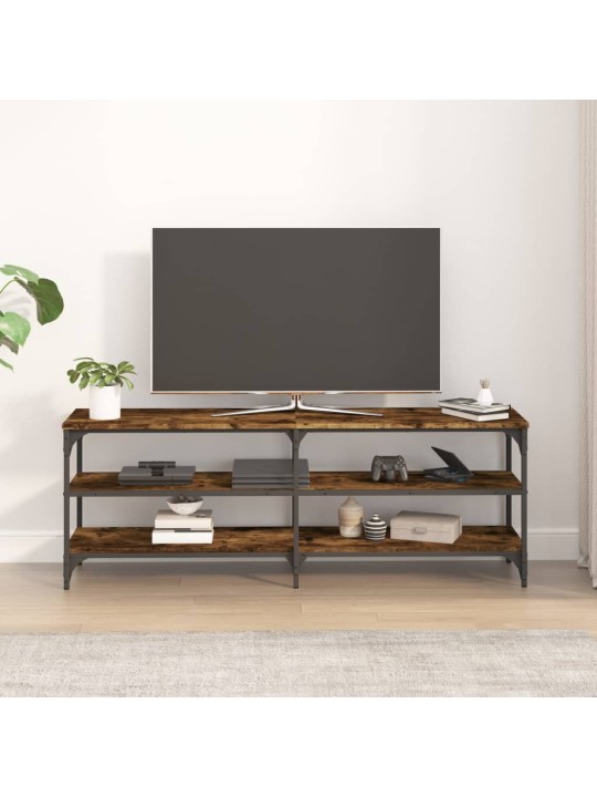 Televizoriaus spintelė, dūminio ąžuolo, 140x30x50cm, mediena
