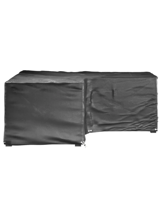 Sodo baldų uždangalai, 2vnt., 185x185x70cm, 12 kilpų, L formos