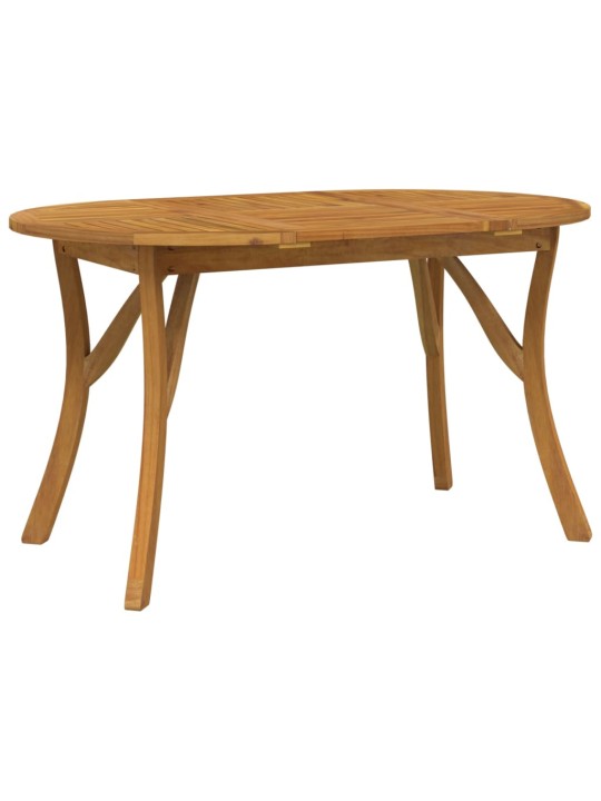 Sodo stalas, 150x90x75cm, akacijos medienos masyvas