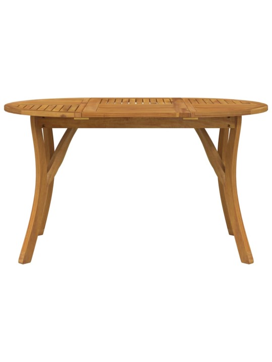 Sodo stalas, 150x90x75cm, akacijos medienos masyvas
