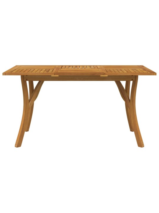 Sodo stalas, 150x90x75cm, akacijos medienos masyvas